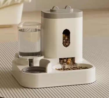 Dispensador Automático de Agua y Comida para Perros y Gatos